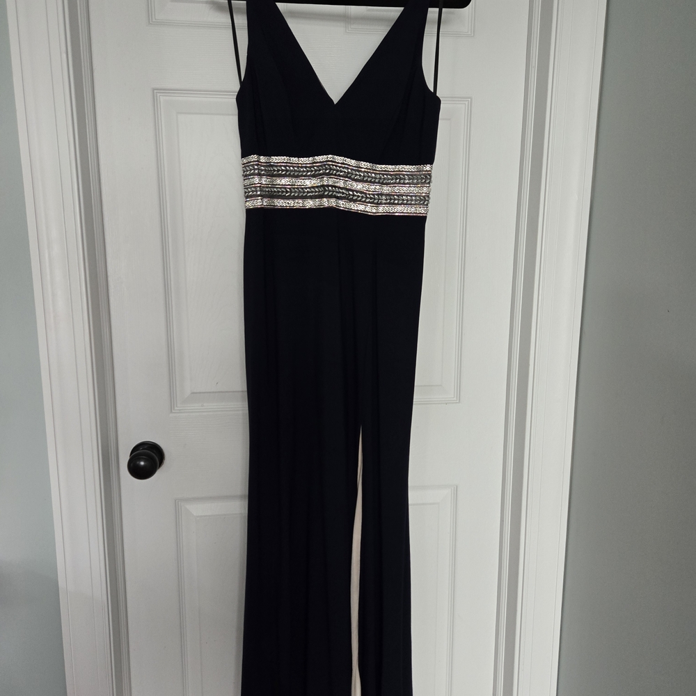 Aqua Black Wedding Dress with Elegant Embellishments